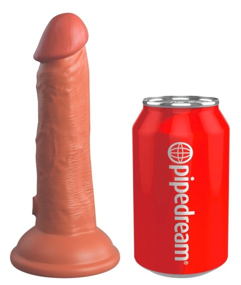 King Cock Elite silikonowy model anatomiczny 15 cm ciemny z przyssawką King Cock Elite silikonowy model anatomiczny 15 cm ciemny z przyssawką