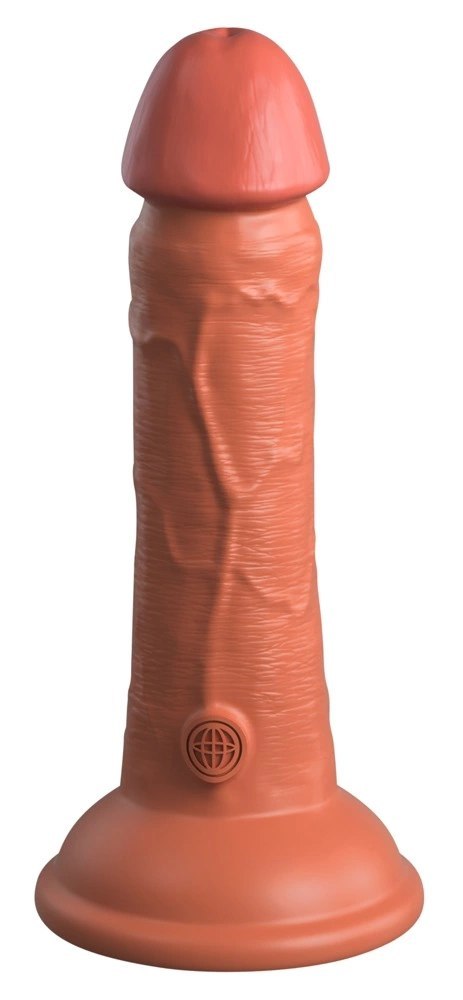 King Cock Elite silikonowy model anatomiczny 15 cm ciemny z przyssawką King Cock Elite silikonowy model anatomiczny 15 cm ciemny z przyssawką