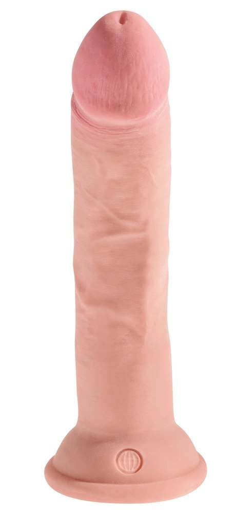 King Cock Plus 20 cm Jasny - Model anatomiczny z przyssawką, TPE King Cock Plus 20 cm Jasny - Model anatomiczny z przyssawką, TPE