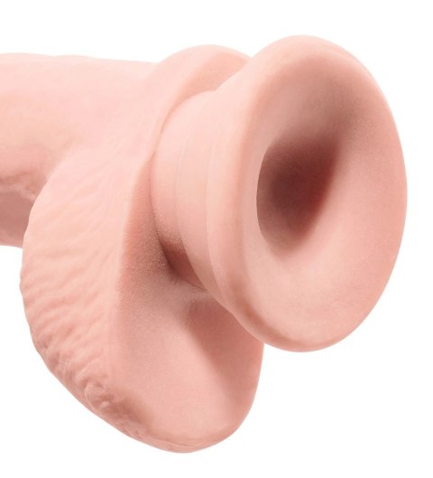 King Cock Plus Model 25 cm Jasny - z Przyssawką i Systemem Strap-On King Cock Plus Model 25 cm Jasny - z Przyssawką i Systemem Strap-On