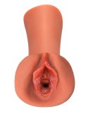PDX Extreme Wet Pussies Juicy Snatch model ciemna skora 13,5 cm