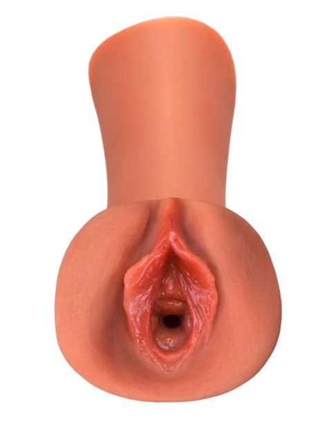 PDX Extreme Wet Pussies Juicy Snatch model ciemna skora 13,5 cm PDX Extreme Wet Pussies Juicy Snatch model ciemna skora 13,5 cm