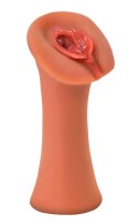 PDX Extreme Wet Pussies Juicy Snatch model ciemna skora 13,5 cm
