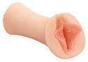 PDX Extreme Wet Pussies Luscious Lips - model intymny, Fanta-Flesh, 14 cm