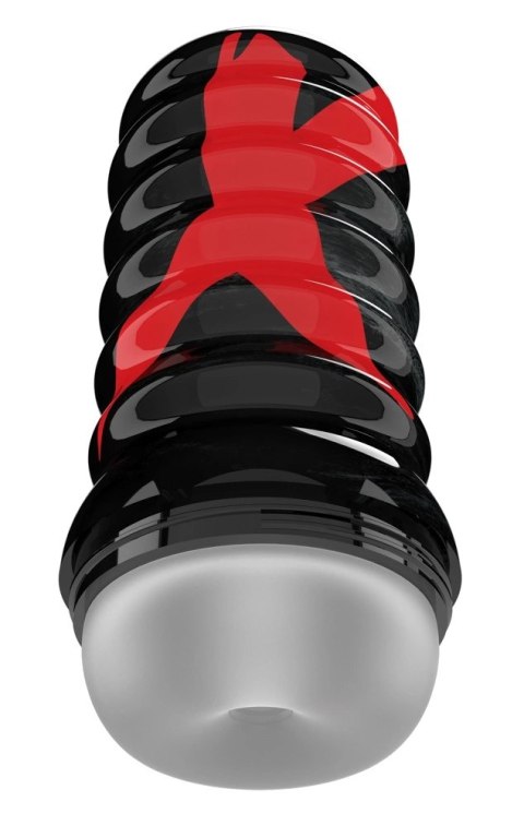 PDX Elite Air Tight Frosted - kompaktowa maszyna intymna, przezroczysta 19,1 cm PDX Elite Air Tight Frosted - kompaktowa maszyna intymna, przezroczysta 19,1 cm