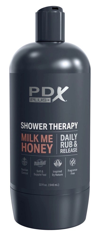 PDX Plug Shower Therapy Milk Me Honey - Intymna Maszyna w Formie Szamponu 20,7 cm PDX Plug Shower Therapy Milk Me Honey - Intymna Maszyna w Formie Szamponu 20,7 cm