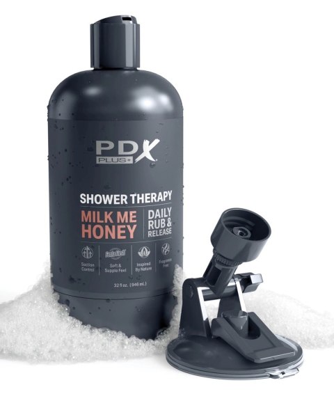 PDX Plug Shower Therapy Milk Me Honey - Intymna Maszyna w Formie Szamponu 20,7 cm PDX Plug Shower Therapy Milk Me Honey - Intymna Maszyna w Formie Szamponu 20,7 cm