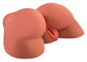 PDX Plus Fanta Flesh Model Intymny Pośladki Karmelowe 19 cm