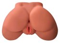 PDX Plus Fanta Flesh Model Intymny Pośladki Karmelowe 19 cm