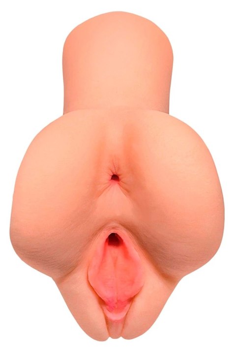 PDX Plus Fanta Flesh - model intymny dwukanałowy cielisty 16,5 cm PDX Plus Fanta Flesh - model intymny dwukanałowy cielisty 16,5 cm