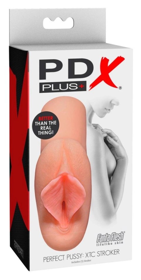 PDX Plus Intymna Maszyna Cielista Fanta Flesh z Tunelową Teksturą 14,2 cm PDX Plus Intymna Maszyna Cielista Fanta Flesh z Tunelową Teksturą 14,2 cm