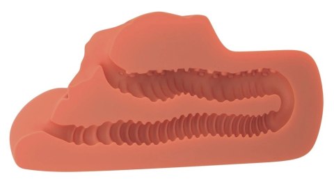 PDX Plus Model Intymny Fanta Flesh Karmelowy 2 Tunele 14,2 cm PDX Plus Model Intymny Fanta Flesh Karmelowy 2 Tunele 14,2 cm