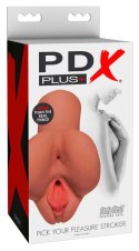 PDX Plus model dwukanałowy Fanta Flesh karmelowy 16,5 cm TPR