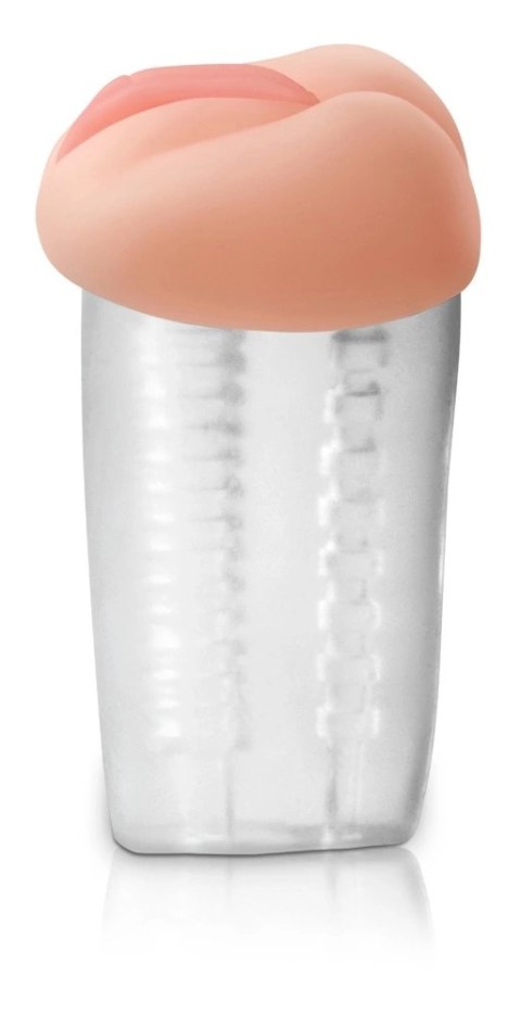 PET Transparentna Maszyna Intymna Dwukanałowa 14,8 cm TPR PET Transparentna Maszyna Intymna Dwukanałowa 14,8 cm TPR