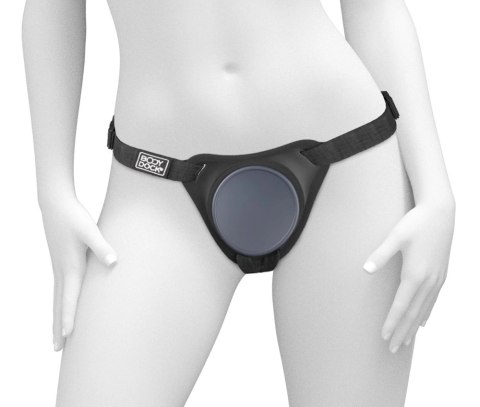 Pipedream Body Dock Elite regulowana uprząż z silikonową płytą 8,6 cm Pipedream Body Dock Elite regulowana uprząż z silikonową płytą 8,6 cm