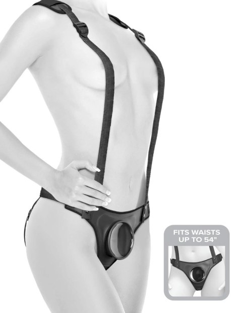 Pipedream Body Dock Strap-On Uprząż z Regulowanymi Szelkami 61-137 cm Pipedream Body Dock Strap-On Uprząż z Regulowanymi Szelkami 61-137 cm