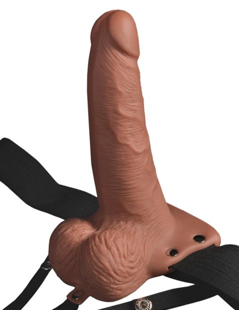 Pipedream Fetish Fantasy Strap-On z wibracjami, anatomiczny 18 cm Pipedream Fetish Fantasy Strap-On z wibracjami, anatomiczny 18 cm