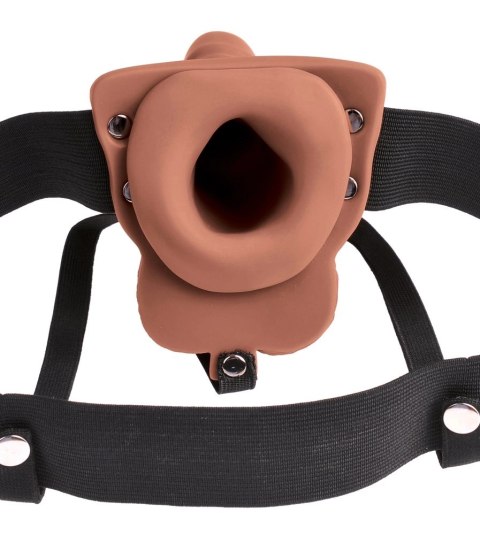Pipedream Fetish Fantasy Strap-On z wibracjami, anatomiczny 18 cm Pipedream Fetish Fantasy Strap-On z wibracjami, anatomiczny 18 cm