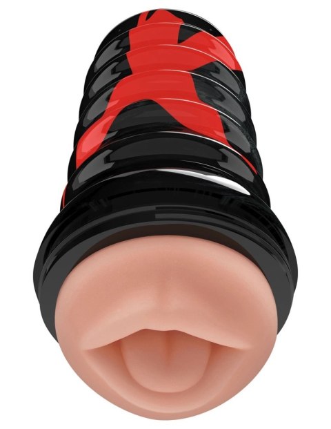 Pipedream PDX Elite Air-Tight Oral Model 17,5 cm - system ustny, TPR Pipedream PDX Elite Air-Tight Oral Model 17,5 cm - system ustny, TPR
