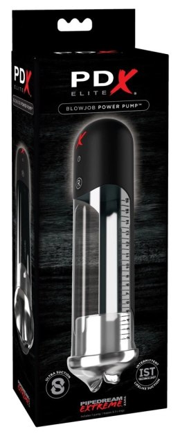Pipedream PDX Elite Automatyczna Pompa Treningowa Przezroczysta 26 cm