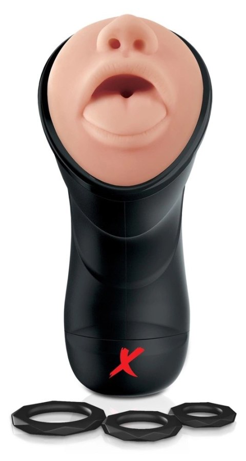 Pipedream PDX Elite Deep Throat Machine Intymna z Wibracją 24,5 cm Pipedream PDX Elite Deep Throat Machine Intymna z Wibracją 24,5 cm