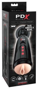 Pipedream PDX Elite Intymna Maszyna Wibracyjna z Dźwiękiem 17,8 cm