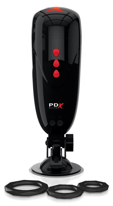 Pipedream PDX Elite Intymna Maszyna Wibracyjna z Dźwiękiem 17,8 cm Pipedream PDX Elite Intymna Maszyna Wibracyjna z Dźwiękiem 17,8 cm