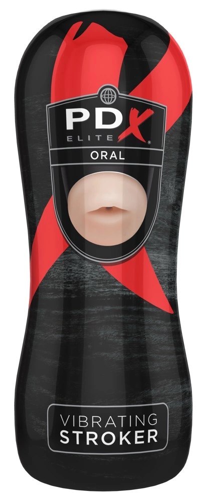 Pipedream PDX Elite Oral Vibrating Machine Intymna 17,5 cm ABS/TPR Pipedream PDX Elite Oral Vibrating Machine Intymna 17,5 cm ABS/TPR