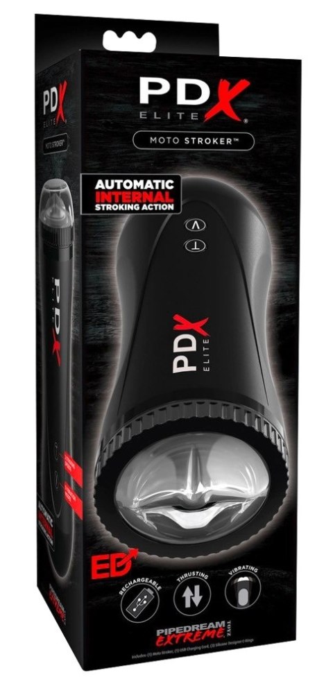 Pipedream PDX Elite Push System Ustny - automatyczna maszyna intymna, 21 cm Pipedream PDX Elite Push System Ustny - automatyczna maszyna intymna, 21 cm