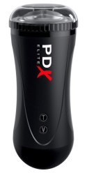 Pipedream PDX Elite Push System Ustny - automatyczna maszyna intymna, 21 cm