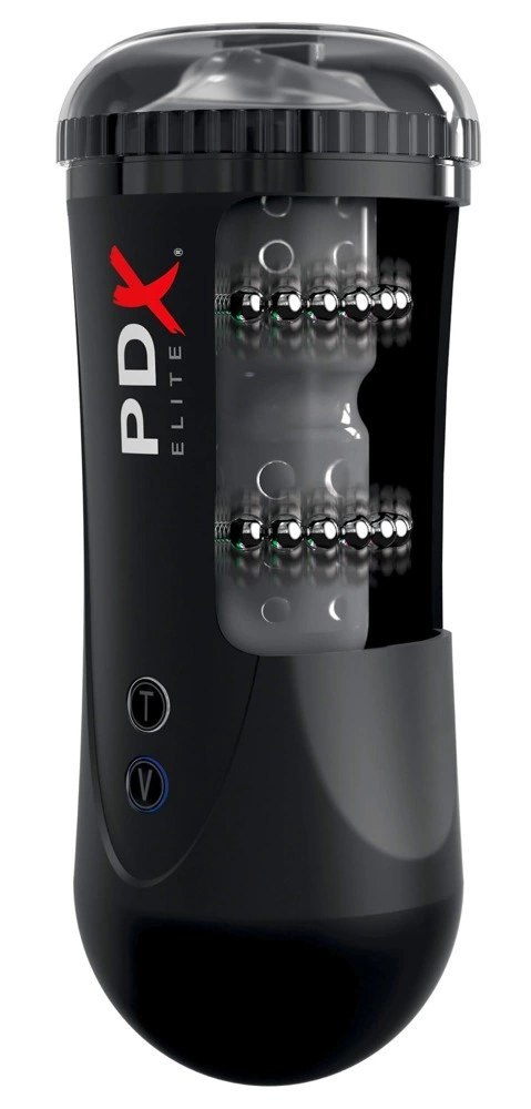 Pipedream PDX Elite Push System Ustny - automatyczna maszyna intymna, 21 cm Pipedream PDX Elite Push System Ustny - automatyczna maszyna intymna, 21 cm