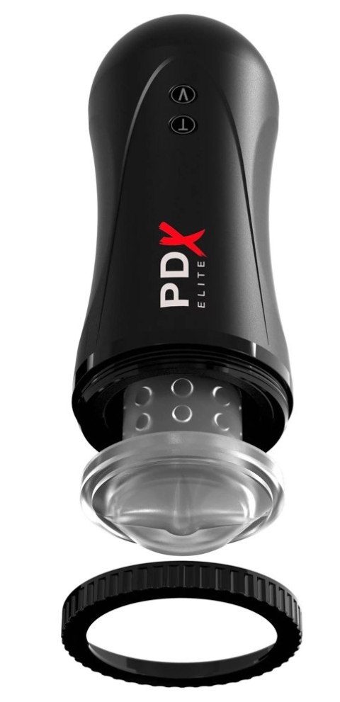 Pipedream PDX Elite Push System Ustny - automatyczna maszyna intymna, 21 cm Pipedream PDX Elite Push System Ustny - automatyczna maszyna intymna, 21 cm