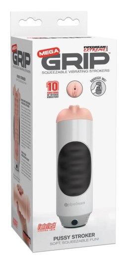 Pipedream PET Podwojna maszyna intymna wibrująca, biała, 23,7 cm