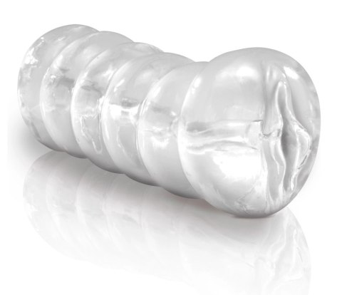 Pipedream PET Transparent - Intymny rękaw z anatomicznym otworem, 14,8 cm Pipedream PET Transparent - Intymny rękaw z anatomicznym otworem, 14,8 cm