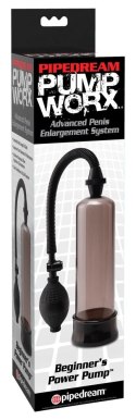 Pipedream Pump Worx Black Beginner - system prożniowy 19 cm O5 cm