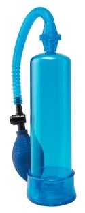 Pipedream Pump Worx Blue - Pompka treningowa, 19 cm, dla początkujących