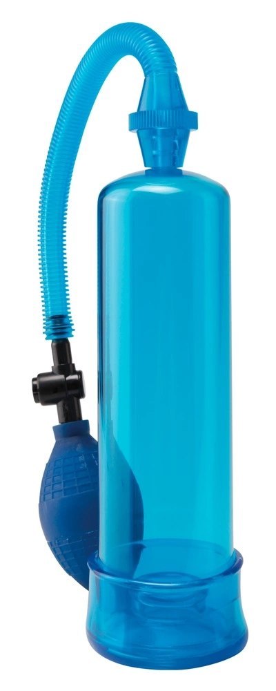 Pipedream Pump Worx Blue - Pompka treningowa, 19 cm, dla początkujących Pipedream Pump Worx Blue - Pompka treningowa, 19 cm, dla początkujących
