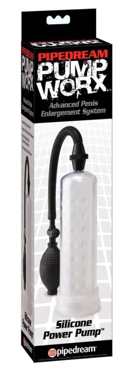 Pipedream Pump Worx Model Przezroczysty z Kulową Pompką i Zaworem 19,5 cm