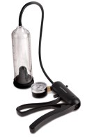 Pipedream Pump Worx Pro-Gauge - przezroczysta pompa prożniowa z manometrem