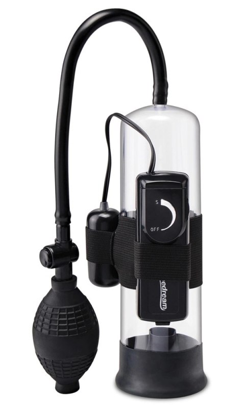 Pipedream Pump Worx Transparentna Pompa Intymna z Wibracją 22cm Pipedream Pump Worx Transparentna Pompa Intymna z Wibracją 22cm