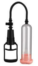 Pipedream Pump Worx Transparentna Pompa z Anatomicznym Mankietem 22 cm