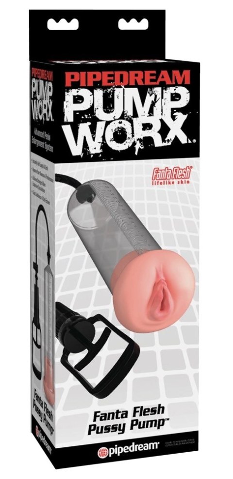 Pipedream Pump Worx Transparentna pompa intymna z anatomicznym wkładem 26 cm Pipedream Pump Worx Transparentna pompa intymna z anatomicznym wkładem 26 cm