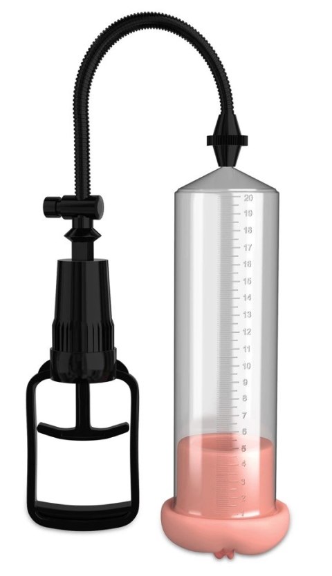 Pipedream Pump Worx Transparentna pompa intymna z anatomicznym wkładem 26 cm Pipedream Pump Worx Transparentna pompa intymna z anatomicznym wkładem 26 cm