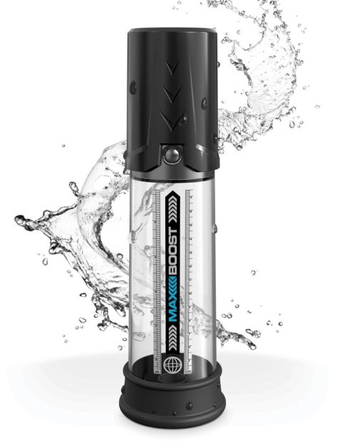 Pump Worx Max Boost Black - przezroczysta pompa prożniowa 28,6 cm Pump Worx Max Boost Black - przezroczysta pompa prożniowa 28,6 cm