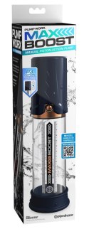Pump Worx Max Boost Blue - Transparentny system ciśnieniowy do treningu