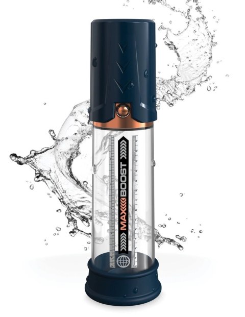 Pump Worx Max Boost Blue - Transparentny system ciśnieniowy do treningu Pump Worx Max Boost Blue - Transparentny system ciśnieniowy do treningu