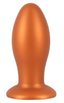 ANOS Wtyczka Stożkowa z Przyssawką XL 16 cm Pomarańczowa Silikon