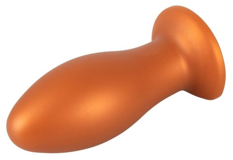 ANOS Wtyczka Stożkowa z Przyssawką XL 16 cm Pomarańczowa Silikon ANOS Wtyczka Stożkowa z Przyssawką XL 16 cm Pomarańczowa Silikon
