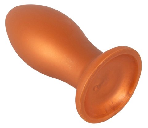 ANOS Wtyczka Stożkowa z Przyssawką XL 16 cm Pomarańczowa Silikon ANOS Wtyczka Stożkowa z Przyssawką XL 16 cm Pomarańczowa Silikon