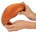 ANOS Wtyczka Stożkowa z Przyssawką XL 16 cm Pomarańczowa Silikon